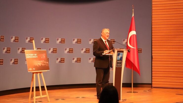 15 Temmuz Anma Töreni Brüksel’de NATO Karargahı’nda Yapıldı