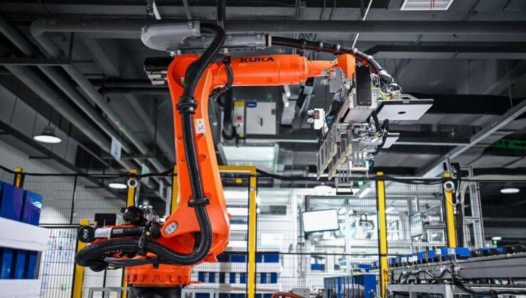 Albüm: Çinli Sigenergy şirketi, yapay zeka destekli akıllı fabrika modelini hayata geçirdi