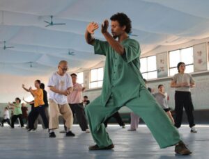 Albüm: Tai Chi tutkunları, kadim dövüş sanatının doğduğu Çin köyünde bir araya geldi