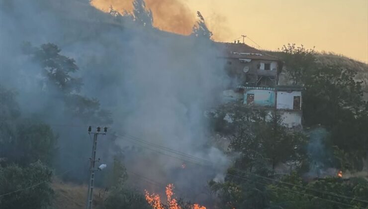 Ankara’da otluk alanda çıkan yangın kontrol altına alındı