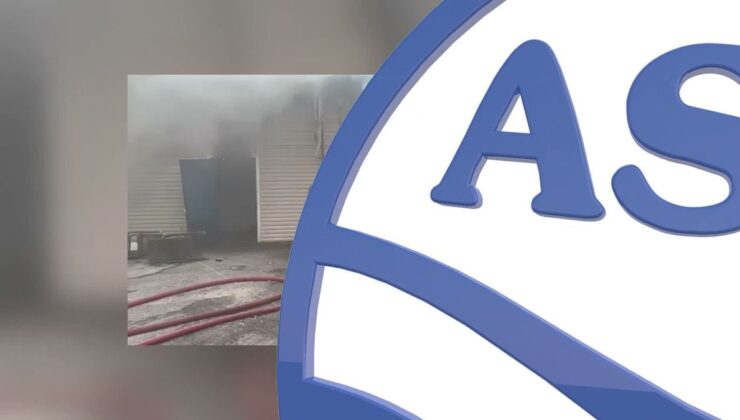 ASKİ, yangında hasar gören pompa istasyonunu 24 saatte yeniledi