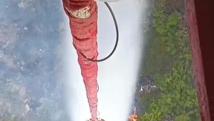 Aydın’daki orman yangınına havadan müdahale yeniden başladı