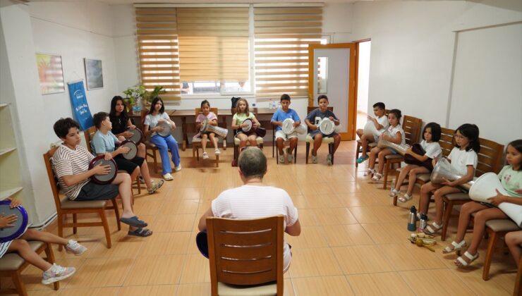 Ayvalık’ta çocuklar için ritim atölyesi