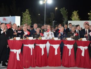 Bakan Güler, KKTC’de 20 Temmuz Barış ve Özgürlük Bayramı dolayısıyla düzenlenen resepsiyona katıldı