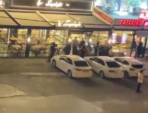 Beylikdüzü’nde 4 kadının saç saça kavgası kamerada