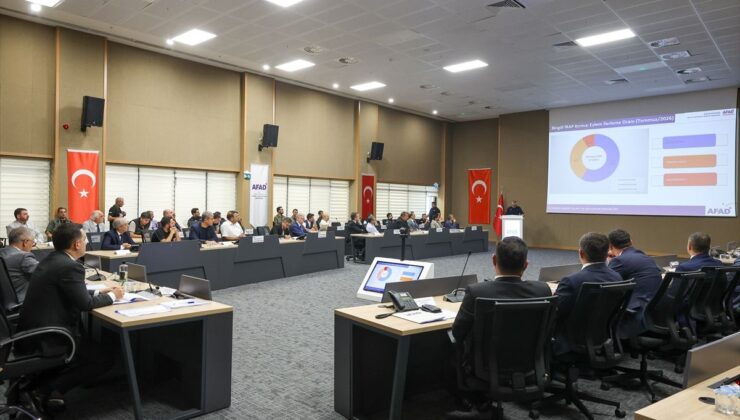 Bingöl’de İl Afet Risk Azaltma Planı Hazırlık Toplantısı yapıldı