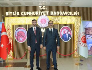 Bitlis Cumhuriyet Başsavcısı Kandemir’e hayırlı olsun ziyareti
