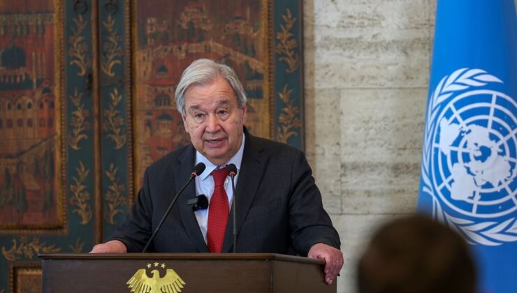 BM Genel Sekreteri Guterres’ten Suriye’ye Yaptırımların Kaldırılması ve Yeniden İnşa Çağrısı