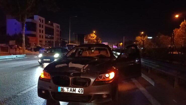 Bursa’da yayaya çarpma: Ağır yaralı