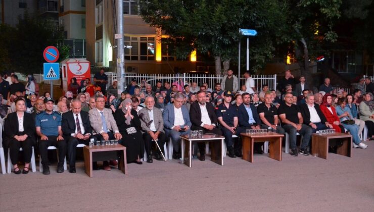 Çankırı’da 15 Temmuz anma etkinlikleri