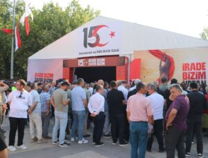 Denizli’de 15 Temmuz Anma Çadırı Açıldı