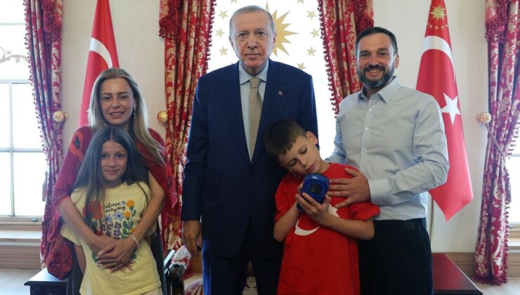 Erdoğan’dan otizmli Joshua Harris’e kabul