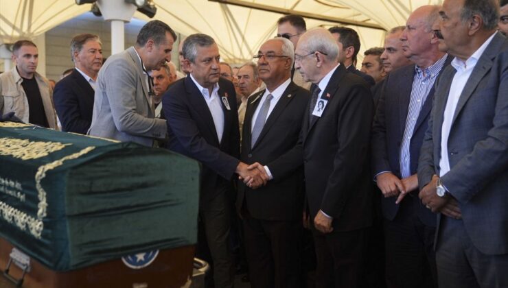 Eski CHP Genel Başkanı Deniz Baykal’ın eşi Olcay Baykal, başkentte son yolculuğuna uğurlandı