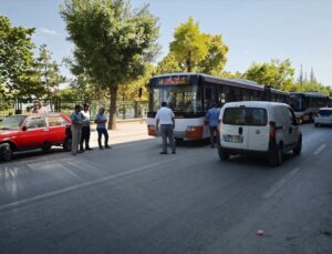 Eskişehir’de belediye otobüsünün çarptığı çocuk yaralandı