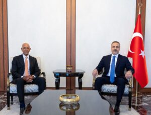 Fidan ve ABD Temsilcisi Barrack Ankara’da Görüştü