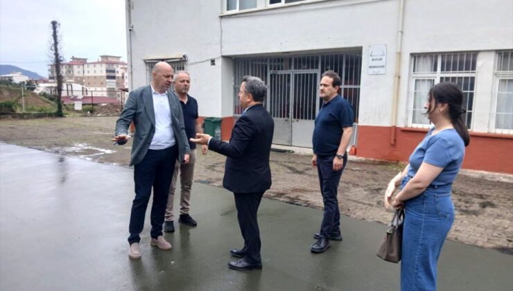Giresun Milli Eğitim Müdürü Tokgöz, Espiye’de incelemelerde bulundu