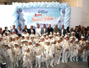 Hatay’da 176 çocuk için sünnet şöleni