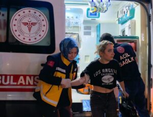 İnegöl’de zincirleme kaza: 5 yaralı