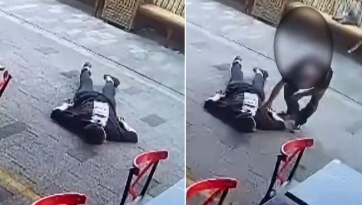 Kalbi durup yere yığılan gence yardım etmek yerine 6 bin lirasını çaldı