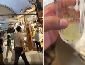 Kapalıçarşı’da bir bardak limonataya ödediği paraya isyan etti: Fiyatlar Monako’yu geçmiş