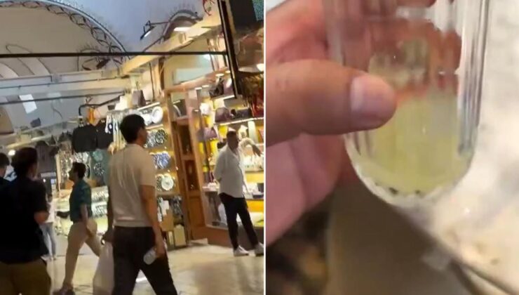 Kapalıçarşı’da bir bardak limonataya ödediği paraya isyan etti: Fiyatlar Monako’yu geçmiş