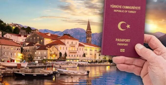 Karadağ, Türk vatandaşlarına 1 Kasım’dan itibaren vize uygulayacak