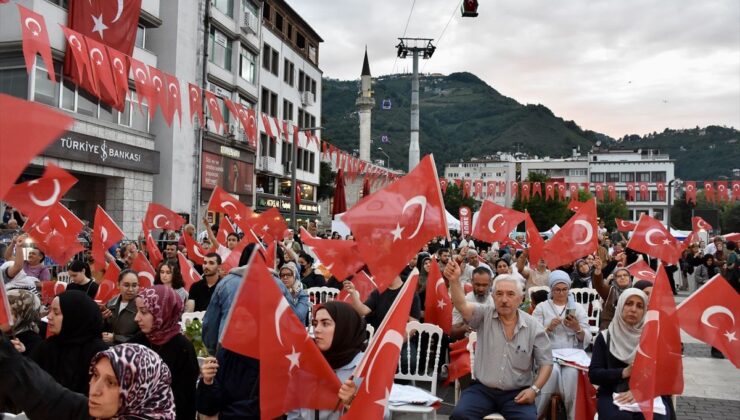 Karadeniz’de 15 Temmuz Coşkusu: 7 İlde Demokrasi ve Birlik Etkinlikleri