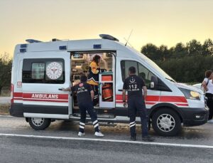 Kastamonu’da iki otomobil çarpıştı: 2 yaralı