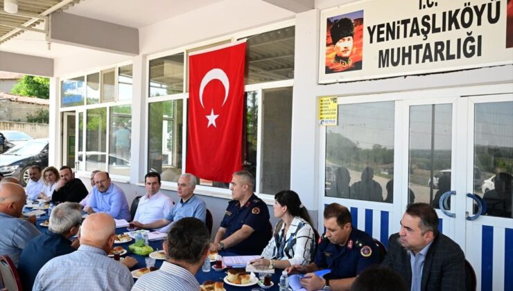 Kırklareli Valisi Turan, köy ziyaretlerinde bulundu