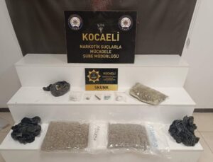Kocaeli’de uyuşturucu operasyonu: 2 tutuklama