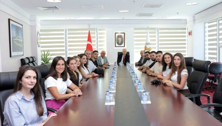 Kosova heyetinden Rektör Hatipler’e ziyaret