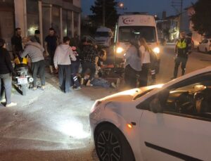 Kütahya’da Motosiklet ile Otomobil Çarpıştı: 1 Yaralı