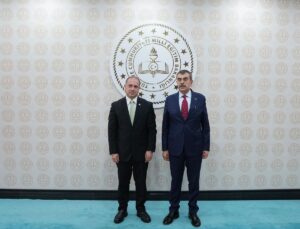 Milli Eğitim Bakanı Tekin ve Gürcistanlı mevkidaşı eğitim iş birliği için çalışma grubu kurulmasında mutabık kaldı