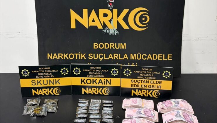 Muğla’da uyuşturucu operasyonunda 2 şüpheli tutuklandı