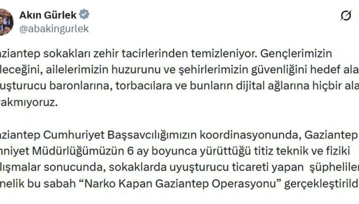 Narko Kapan Operasyonu’nda 382 Gözaltı