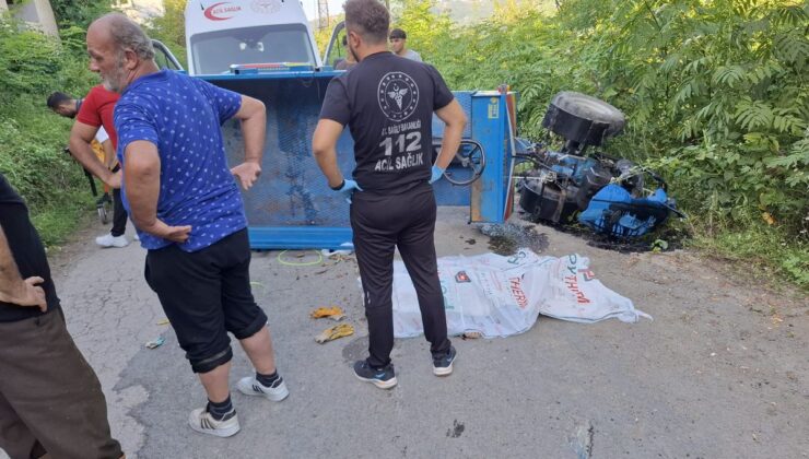 Ordu’da patpat devrildi: 1 çocuk öldü, 1 yaralı