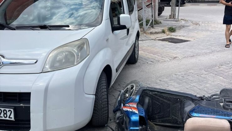 Osmaniye’de motosiklet kazası: 1 yaralı