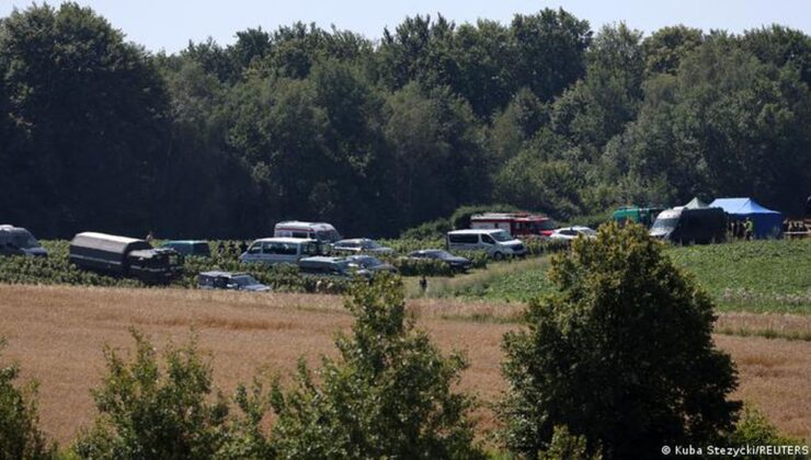 Polonya topraklarına Rus füzesi düştü, dev krater oluştu