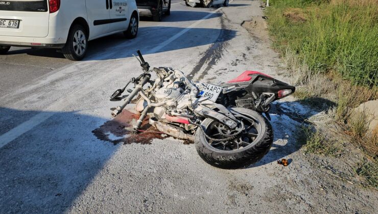 Sapanca’da Otomobil-Motosiklet Çarpışması: 1 Ağır Yaralı