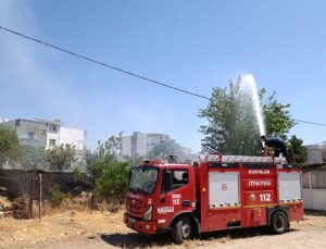Siirt’te meyve bahçesinde yangın