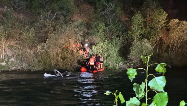 Tunceli’de uçurumdan düşen otomobilin sürücüsü hayatını kaybetti