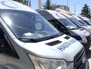 Van’da hasta nakil araçları yenilendi
