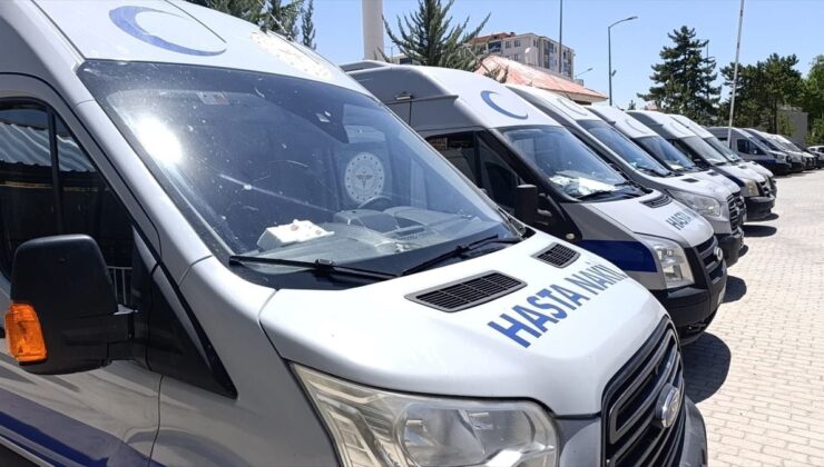 Van’da hasta nakil araçları yenilendi