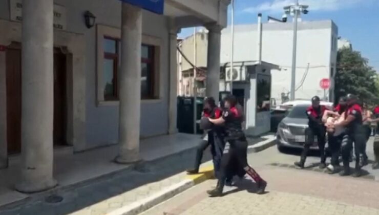 Adliye çıkışı silahlı kavga: 3 ruhsatsız tabanca ele geçirildi
