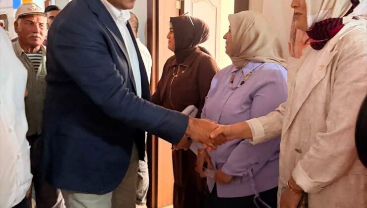 AK Parti Milletvekili Kıratlı, Gülnar’da Ziyaretlerde Bulundu