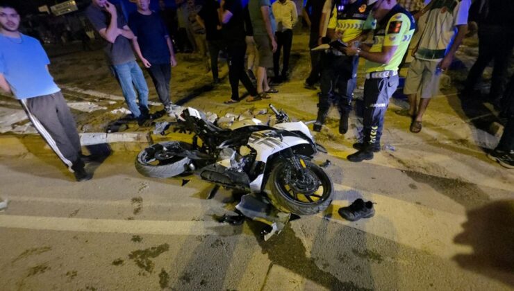 Aksaray’da otomobil ile motosikletin çarpıştığı kazada 1 kişi öldü, 1 kişi yaralandı