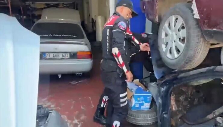 Ankara’da ‘change’ yöntemiyle araç kimliği değiştirenlere operasyon