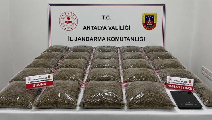 Antalya’da Uyuşturucu Operasyonu: 13 Gözaltı