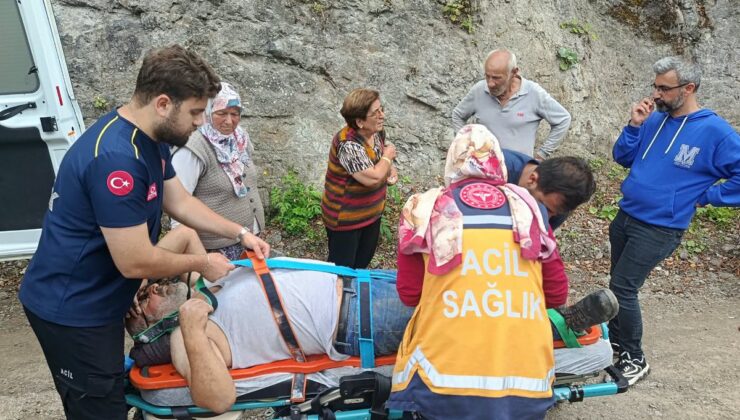 Artvin’de kazalar: Çiftçi ve çoban kurtarıldı