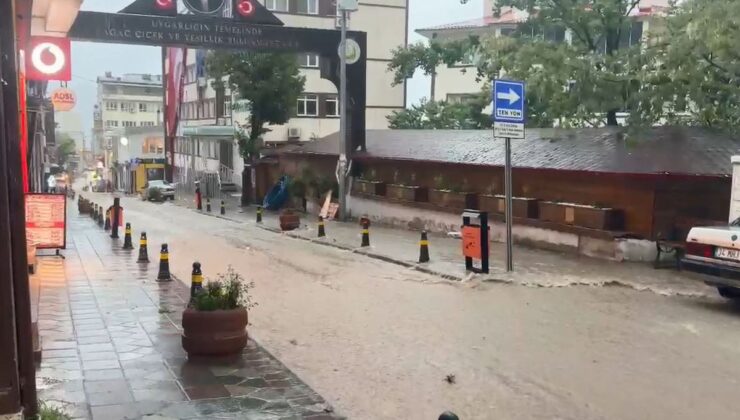 Artvin’de Sağanak Hayatı Felç Etti